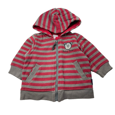 Boys Pumpkin Patch, fleece lined zip hoodie sweater, GUC, size 00,  