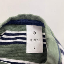 Load image into Gallery viewer, Boys Target, waffle cotton long sleeve tee / top, GUC, size 2,  