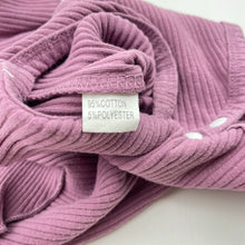 Load image into Gallery viewer, Girls ribbed, bodysuit / romper, GUC, size 0,  