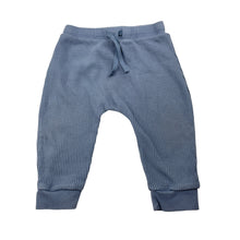 Load image into Gallery viewer, Unisex Target, waffle organic cotton blend pants / bottoms, elasticated, GUC, size 0,  