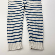 Load image into Gallery viewer, Unisex Target, ribbed organic cotton blend knit leggings, FUC, size 0,  