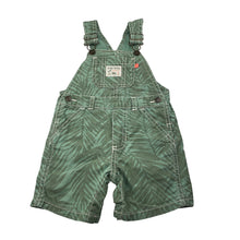 Load image into Gallery viewer, Boys Carters, khaki cotton overalls / shortalls, GUC, size 12 months,  