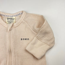 Load image into Gallery viewer, Unisex Bonds, RE-LOVED waffle zip coverall / romper, GUC, size 000,  