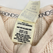 Load image into Gallery viewer, Unisex Bonds, RE-LOVED waffle zip coverall / romper, GUC, size 000,  