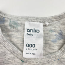 Load image into Gallery viewer, Boys Anko, bodysuit / romper, dinosaurs, GUC, size 000,  