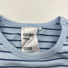 Load image into Gallery viewer, Boys Anko, stretchy bodysuit / romper, GUC, size 000,  