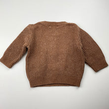 Load image into Gallery viewer, Unisex purebaby, organic cotton / wool knit sweater / jumper, GUC, size 000,  