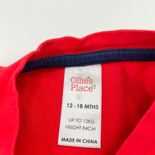 Load image into Gallery viewer, Unisex Ollie's Place, stretchy long sleeve tee / top, zebra, GUC, size 1,  