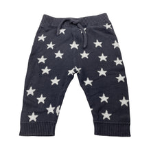 Load image into Gallery viewer, Unisex Target, knitted cotton leggings / bottoms, elasticated, GUC, size 000,  