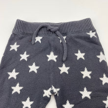 Load image into Gallery viewer, Unisex Target, knitted cotton leggings / bottoms, elasticated, GUC, size 000,  