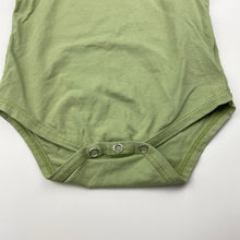 Load image into Gallery viewer, Girls lightweight, stretchy ruffle bodysuit / romper, EUC, size 00,  