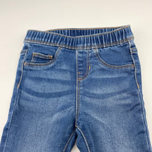 Load image into Gallery viewer, Unisex Target, stretch denim pants, elasticated, EUC, size 0,  