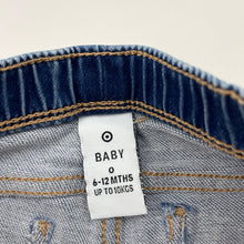 Load image into Gallery viewer, Unisex Target, stretch denim pants, elasticated, EUC, size 0,  