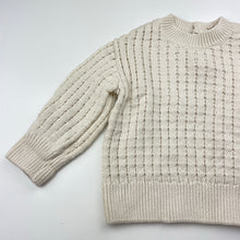 Load image into Gallery viewer, Unisex Baby Berry, organic cotton knit sweater / jumper, EUC, size 1,  