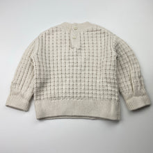 Load image into Gallery viewer, Unisex Baby Berry, organic cotton knit sweater / jumper, EUC, size 1,  