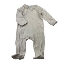 Load image into Gallery viewer, Unisex Target, organic cotton blend zip coverall / romper, FUC, size 000,  