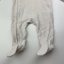 Load image into Gallery viewer, Unisex Target, organic cotton blend zip coverall / romper, FUC, size 000,  