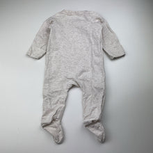 Load image into Gallery viewer, Unisex Target, organic cotton blend zip coverall / romper, FUC, size 000,  