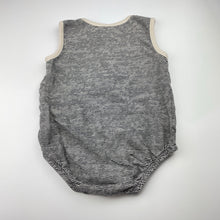 Load image into Gallery viewer, Boys Next, striped cotton henley romper, EUC, size 2,  