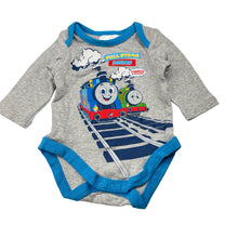 Load image into Gallery viewer, Boys Thomas &amp; Friends, cotton bodysuit / romper, EUC, size 00,  