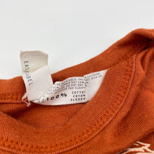 Load image into Gallery viewer, Unisex RABBIT SKINS, cotton bodysuit / romper, GUC, size 1-2,  