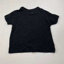 Load image into Gallery viewer, Boys Anko, black cotton tee / top, monster, GUC, size 1,  