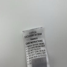 Load image into Gallery viewer, Girls Dymples, navy cotton tee / top, FUC, size 00,  