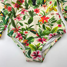 Load image into Gallery viewer, Girls INFAMOUS, long sleeve swim one-piece, EUC, size 0,  