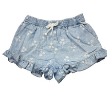 Load image into Gallery viewer, Girls 1964 Denim Co, lightweight chambray cotton shorts, elasticated, GUC, size 2,  