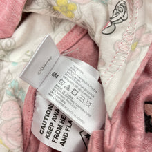 Load image into Gallery viewer, Girls Disney, Minnie Mouse embroidered lightweight hooded top, EUC, size 6 months,  