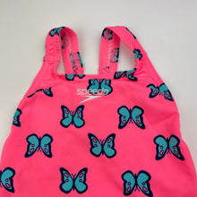 Load image into Gallery viewer, Girls Speedo, swim one-piece, butterflies, GUC, size 2,  