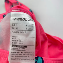 Load image into Gallery viewer, Girls Speedo, swim one-piece, butterflies, GUC, size 2,  