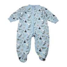 Load image into Gallery viewer, Unisex Rock-a-Bye Baby, cotton coverall / romper, dogs, EUC, size 00,  
