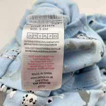 Load image into Gallery viewer, Unisex Rock-a-Bye Baby, cotton coverall / romper, dogs, EUC, size 00,  