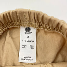 Load image into Gallery viewer, Boys Dymples, stretch cotton casual pants, elasticated, EUC, size 0,  