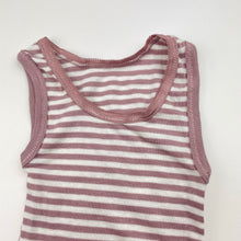 Load image into Gallery viewer, Girls Anko, striped cotton singlet top, EUC, size 000,  