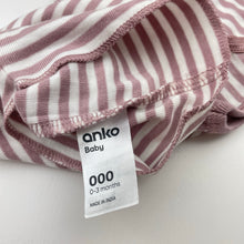 Load image into Gallery viewer, Girls Anko, striped cotton singlet top, EUC, size 000,  