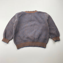 Load image into Gallery viewer, Boys Target, knitted cotton sweater / jumper, dinosaur, EUC, size 00,  