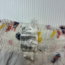 Load image into Gallery viewer, Girls Anko, cotton lined floral skirt, elasticated, EUC, size 5,  