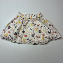 Load image into Gallery viewer, Girls Anko, cotton lined floral skirt, elasticated, EUC, size 5,  