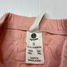 Load image into Gallery viewer, Girls Dymples, stretchy ruffle leggings / bottoms, EUC, size 0,  