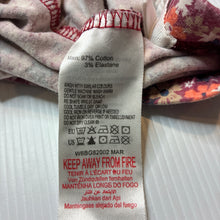 Load image into Gallery viewer, Girls Pumpkin Patch, floral leggings / bottoms, wash fade, FUC, size 000,  