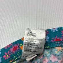 Load image into Gallery viewer, Girls Anko, colourful floral leggings, Inside leg: 25.5cm, EUC, size 2,  