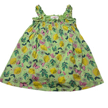 Load image into Gallery viewer, Girls Mango, cotton casual summer dress, FUC, size 2, L: 43cm