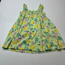 Load image into Gallery viewer, Girls Mango, cotton casual summer dress, FUC, size 2, L: 43cm
