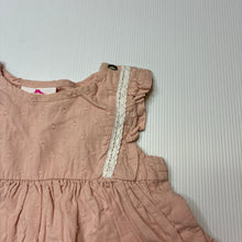 Load image into Gallery viewer, Girls Tommy Bahama, lined pink cotton top, L: 35cm, GUC, size 1,  