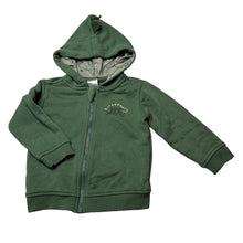 Load image into Gallery viewer, Boys Anko, fleece lined zip hoodie sweater, dinosaur, GUC, size 1,  