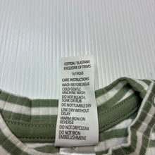 Load image into Gallery viewer, Unisex Dymples, ribbed stretchy tee / top, EUC, size 0,  