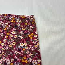 Load image into Gallery viewer, Girls Carters, soft feel stretchy floral leggings, FUC, size 00,  