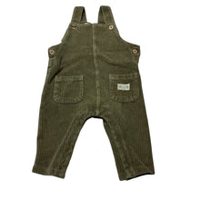 Load image into Gallery viewer, Unisex Dymples, ribbed velour overalls, GUC, size 0,  